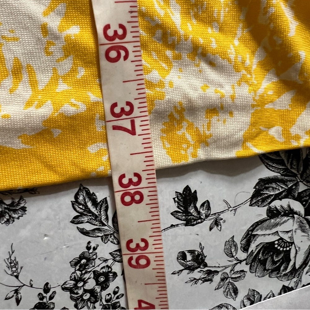 Rare Diane Von Furstenberg Yellow Print Wrap Around 100% Silk Dress - Picture 11 of 11